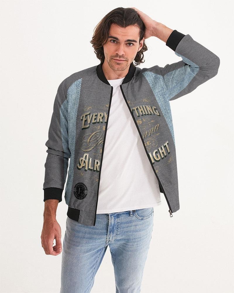 Men's Bomber Jacket-Everything is Gonna to be Alright - Elementologie