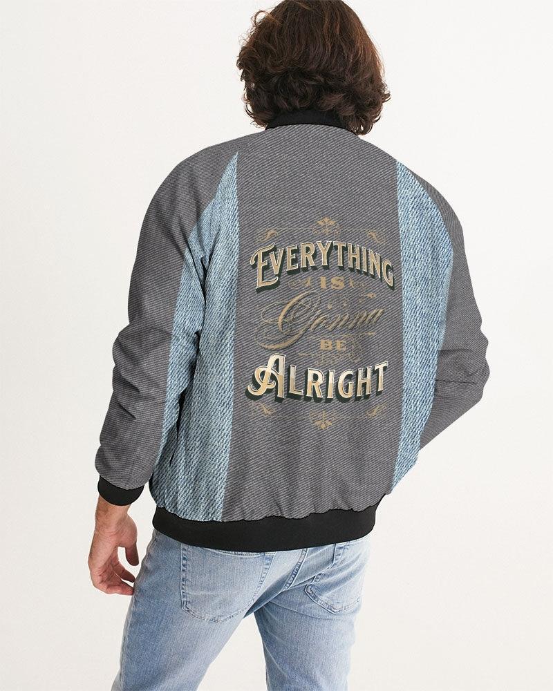 Men's Bomber Jacket-Everything is Gonna to be Alright - Elementologie