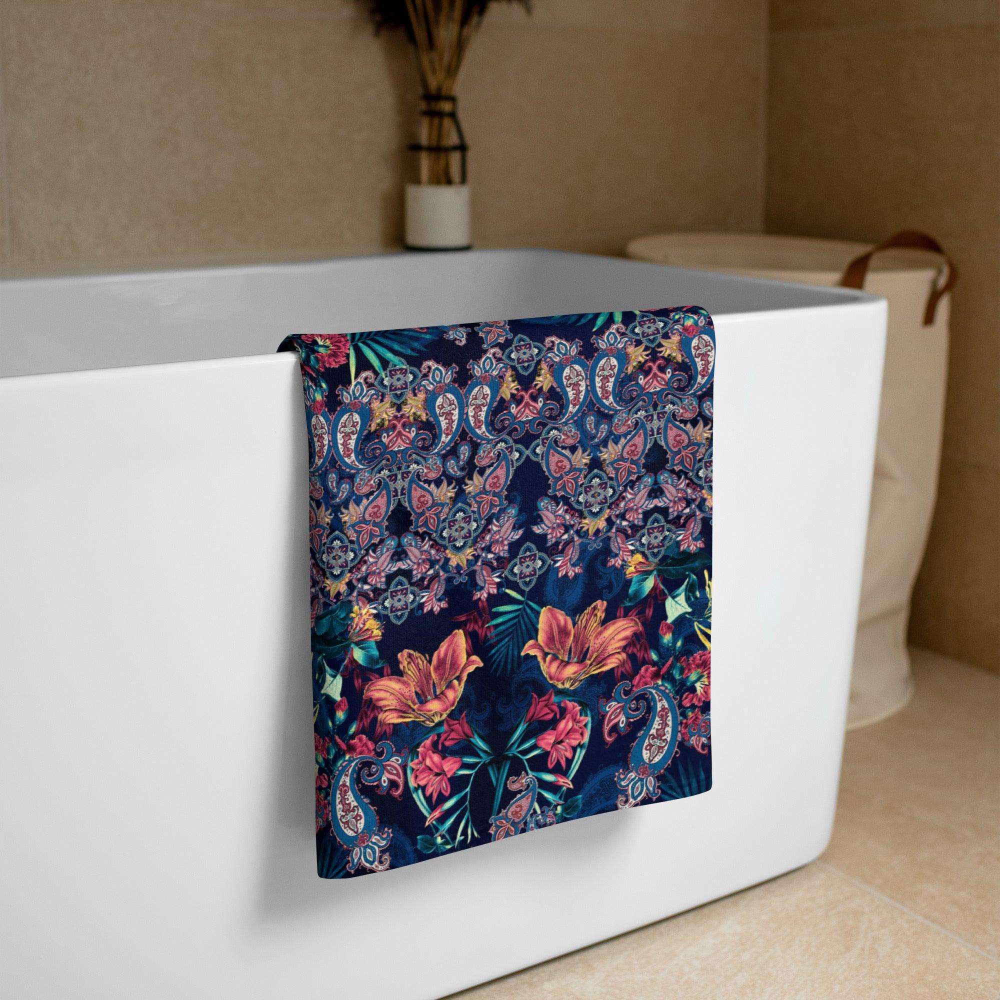 Towel-Paisley Floral - Elementologie