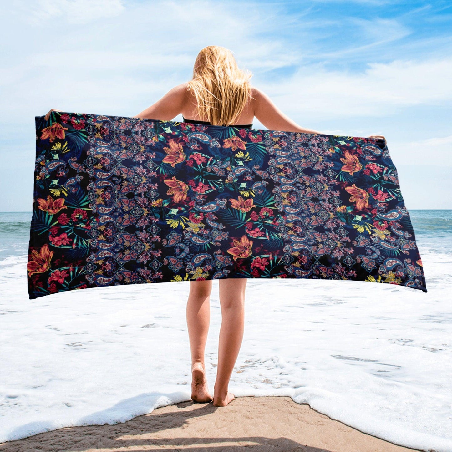 Towel-Paisley Floral - Elementologie