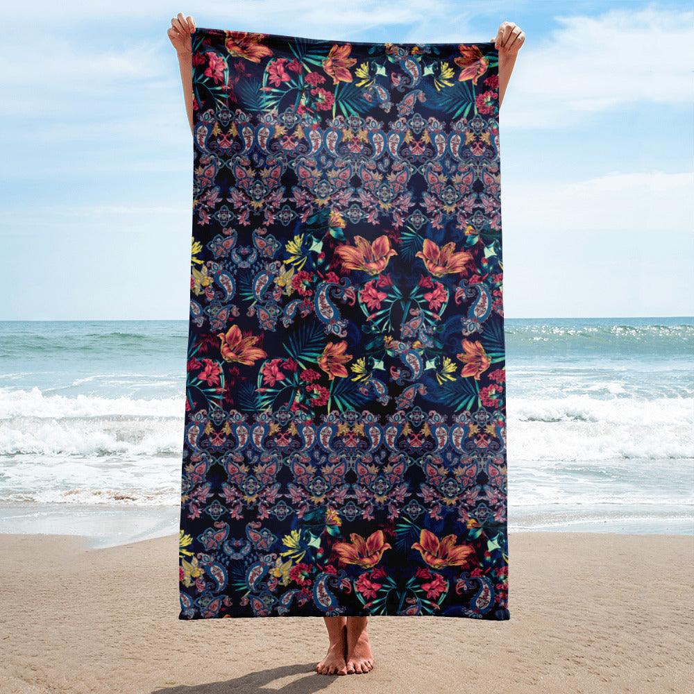 Towel-Paisley Floral - Elementologie