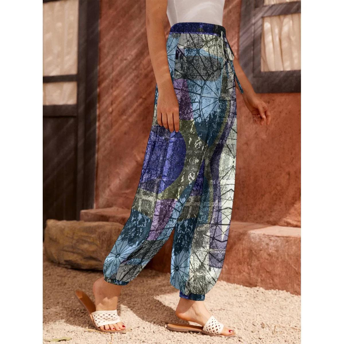 Women's Carrot Pants-Radial - Elementologie