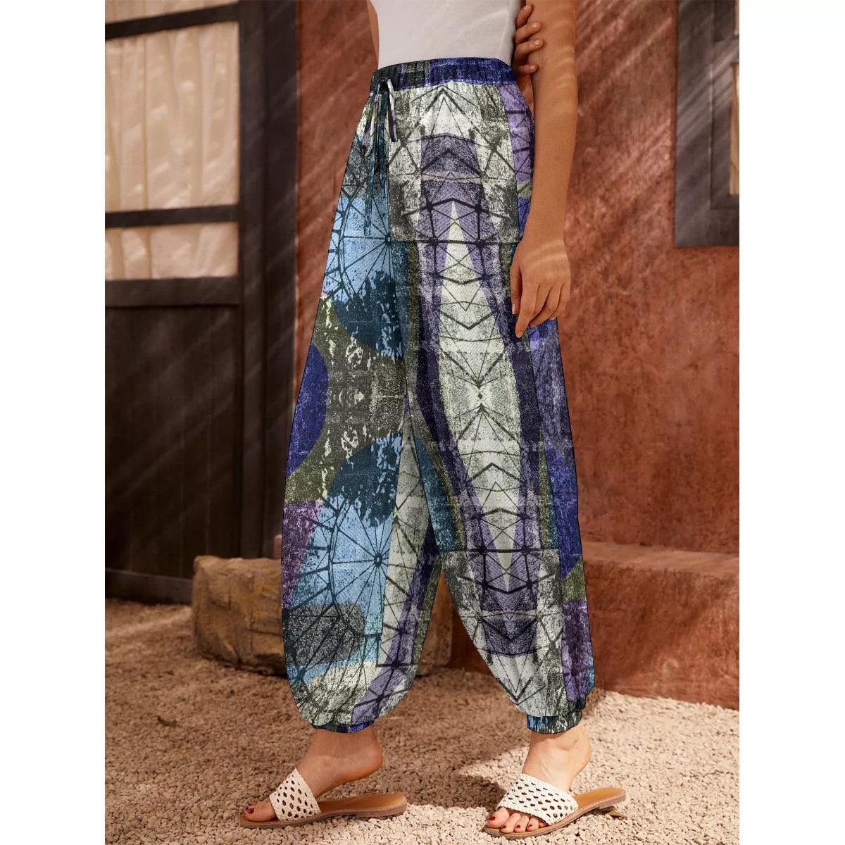 Women's Carrot Pants-Radial - Elementologie