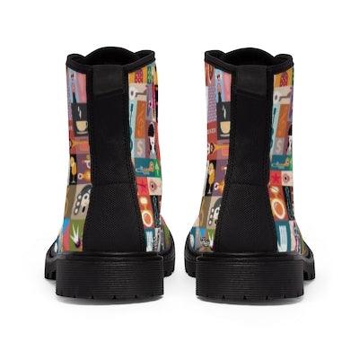 Men's Canvas Boots - Elementologie