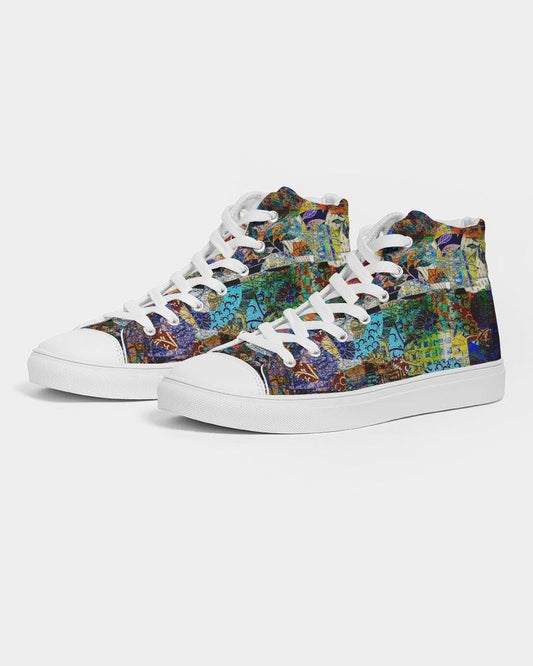 Men's High Top Canvas Shoe - Elementologie