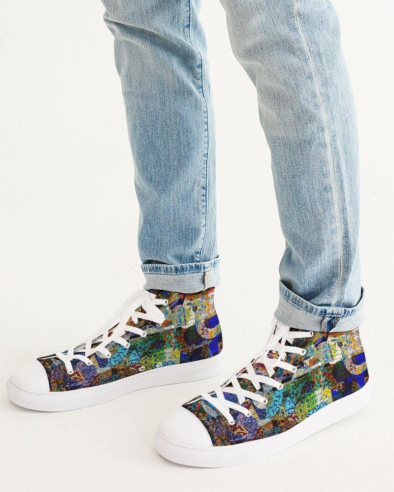 Men's High Top Canvas Shoe - Elementologie