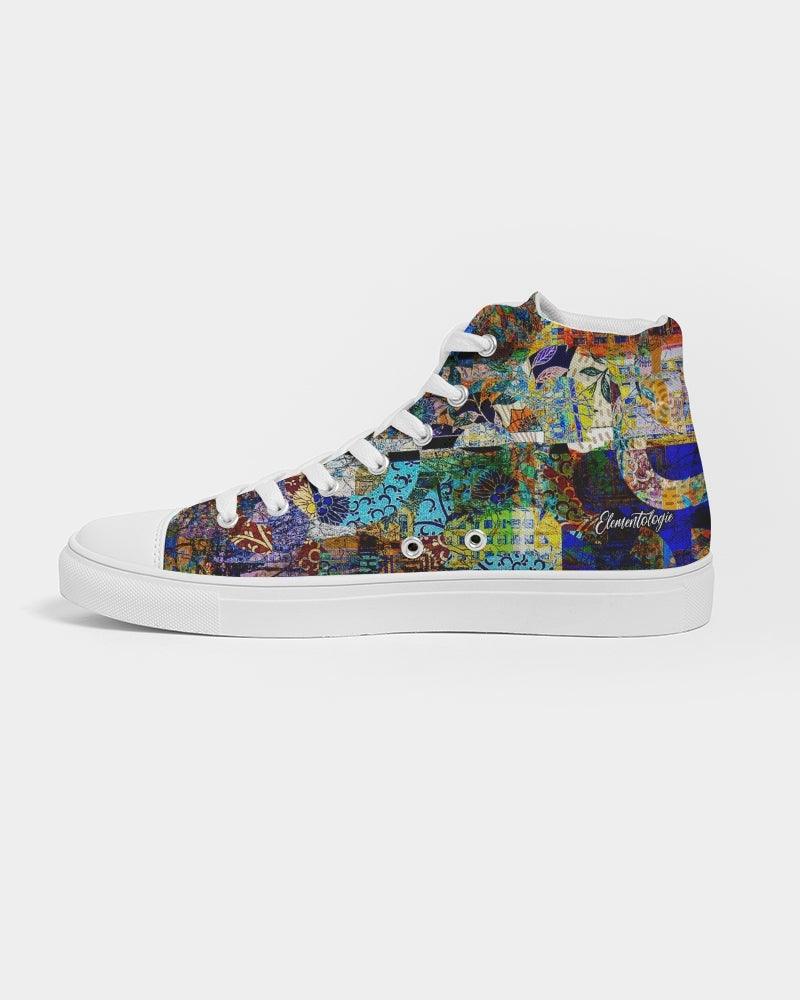 Men's High Top Canvas Shoe - Elementologie