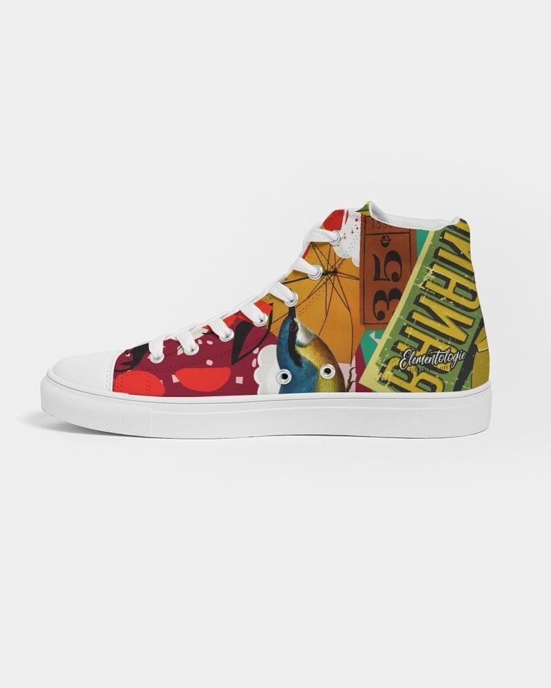 Men's High Top Canvas Shoe - Elementologie