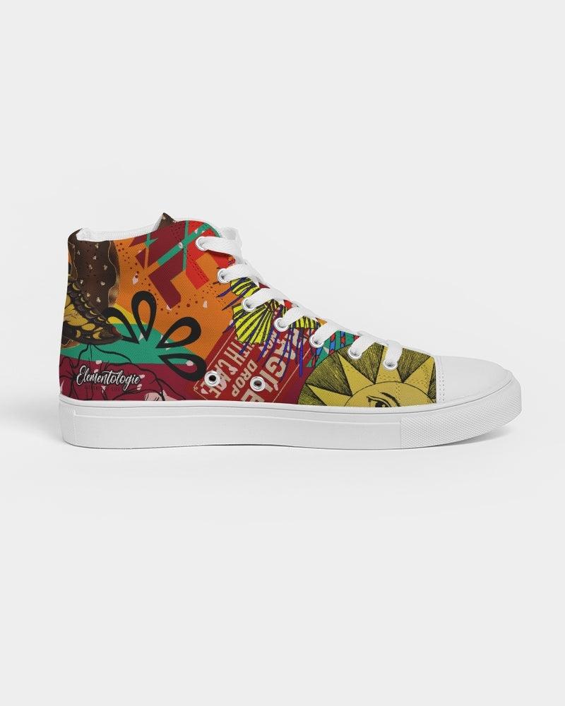 Men's High Top Canvas Shoe - Elementologie