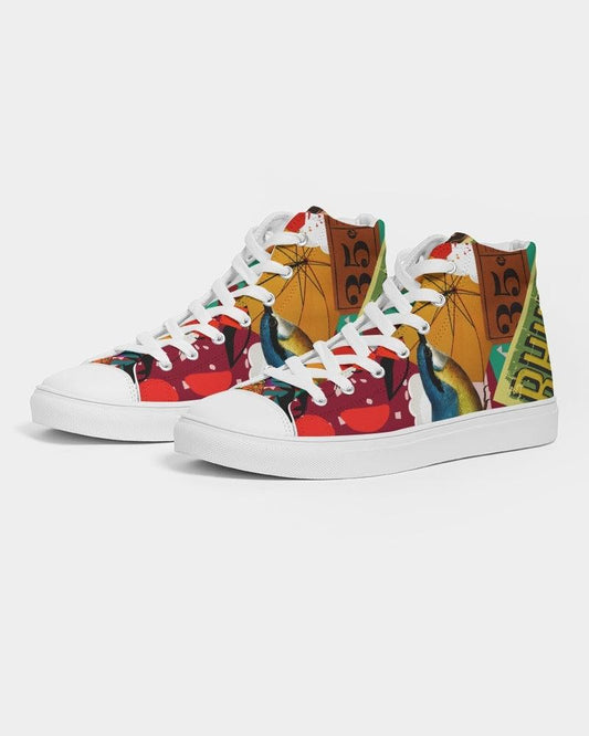 Men's High Top Canvas Shoe - Elementologie