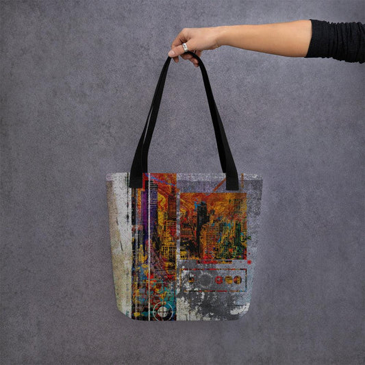 Tote Bag-Retro City - Elementologie