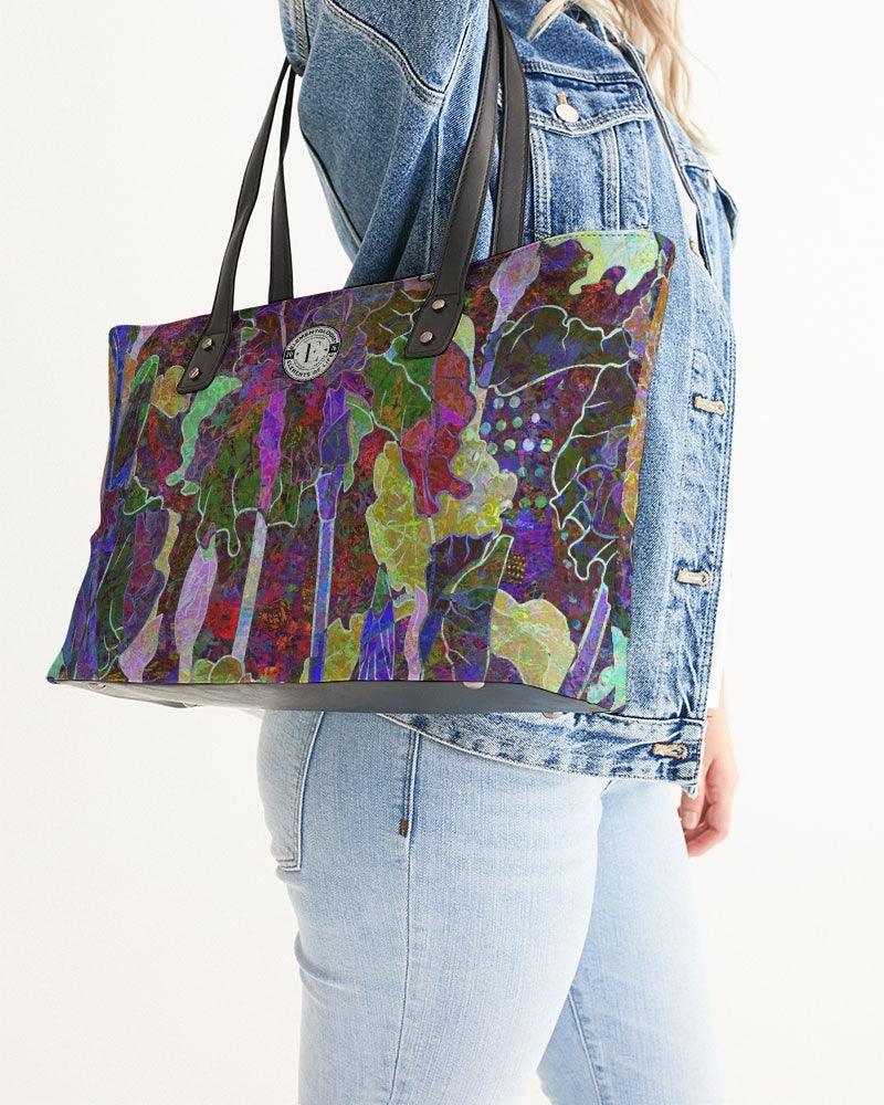 Stylish Tote-Iris Garden by Edward Martin - Elementologie