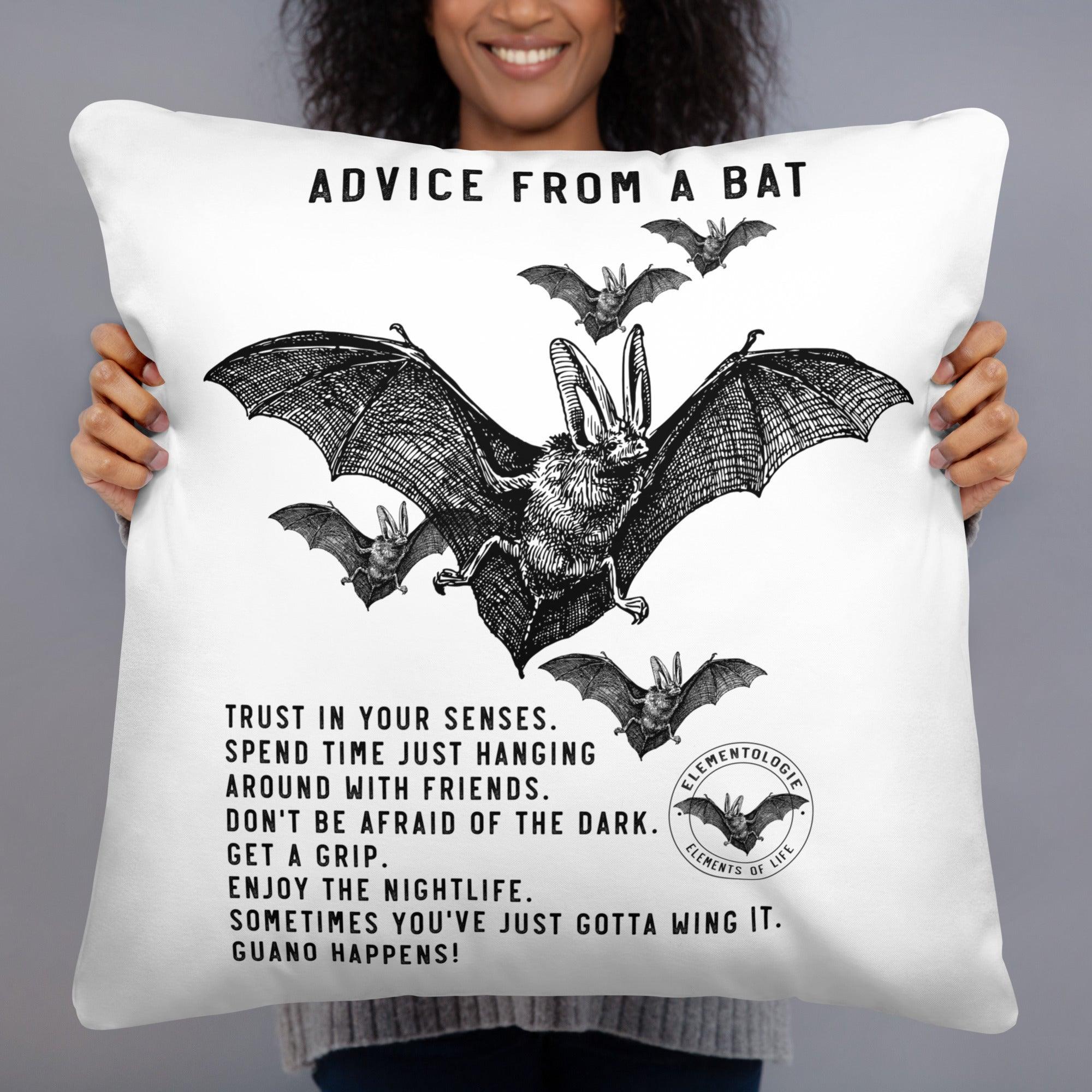 Pillow-Advice from a Bat - Elementologie