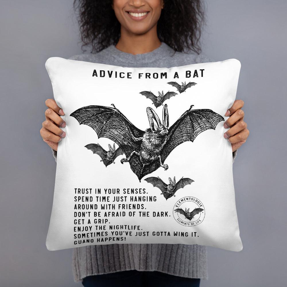 Pillow-Advice from a Bat - Elementologie