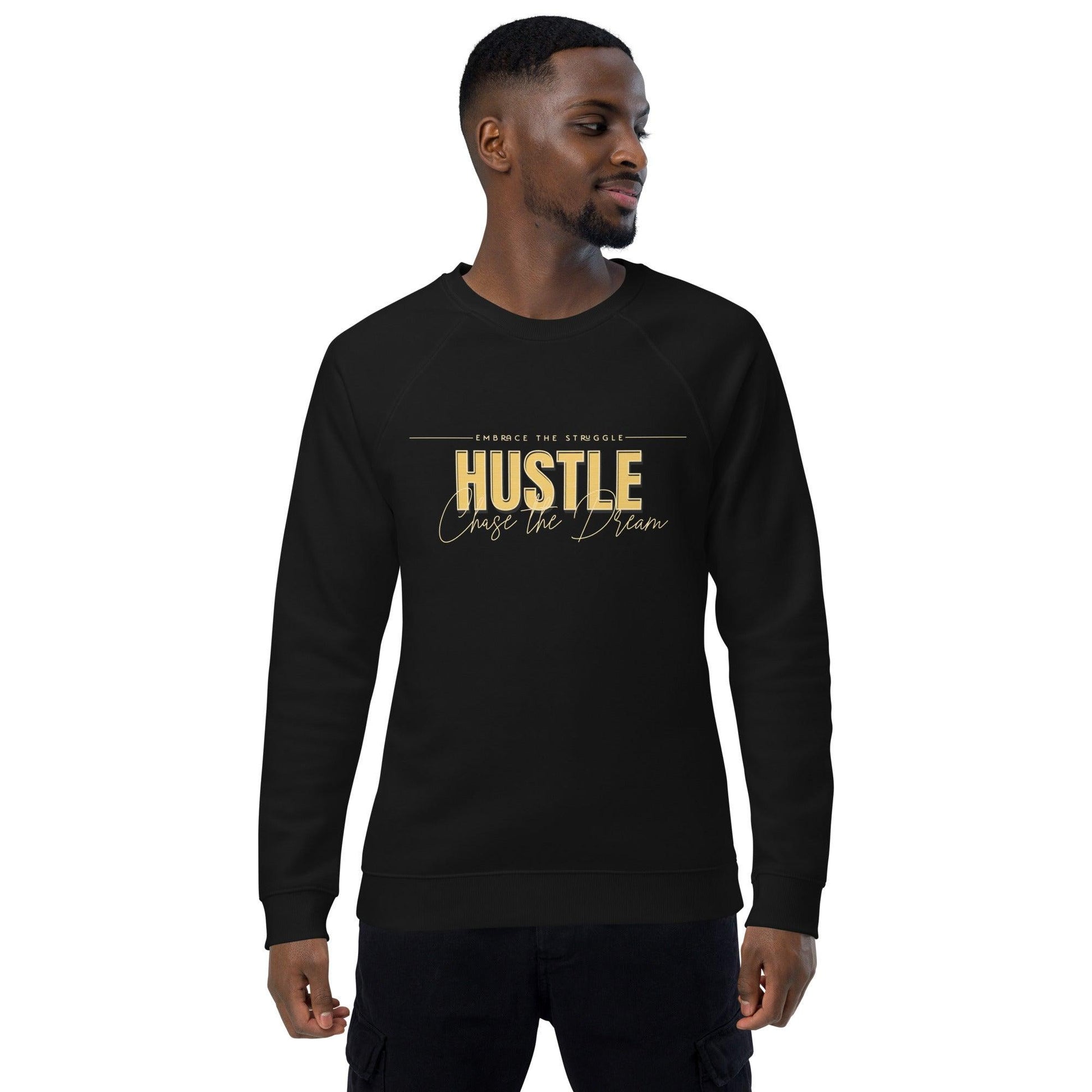 Unisex Organic Raglan Sweatshirt-Hustle - Elementologie