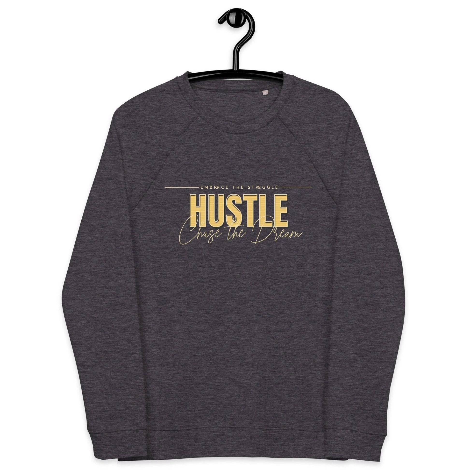 Unisex Organic Raglan Sweatshirt-Hustle - Elementologie