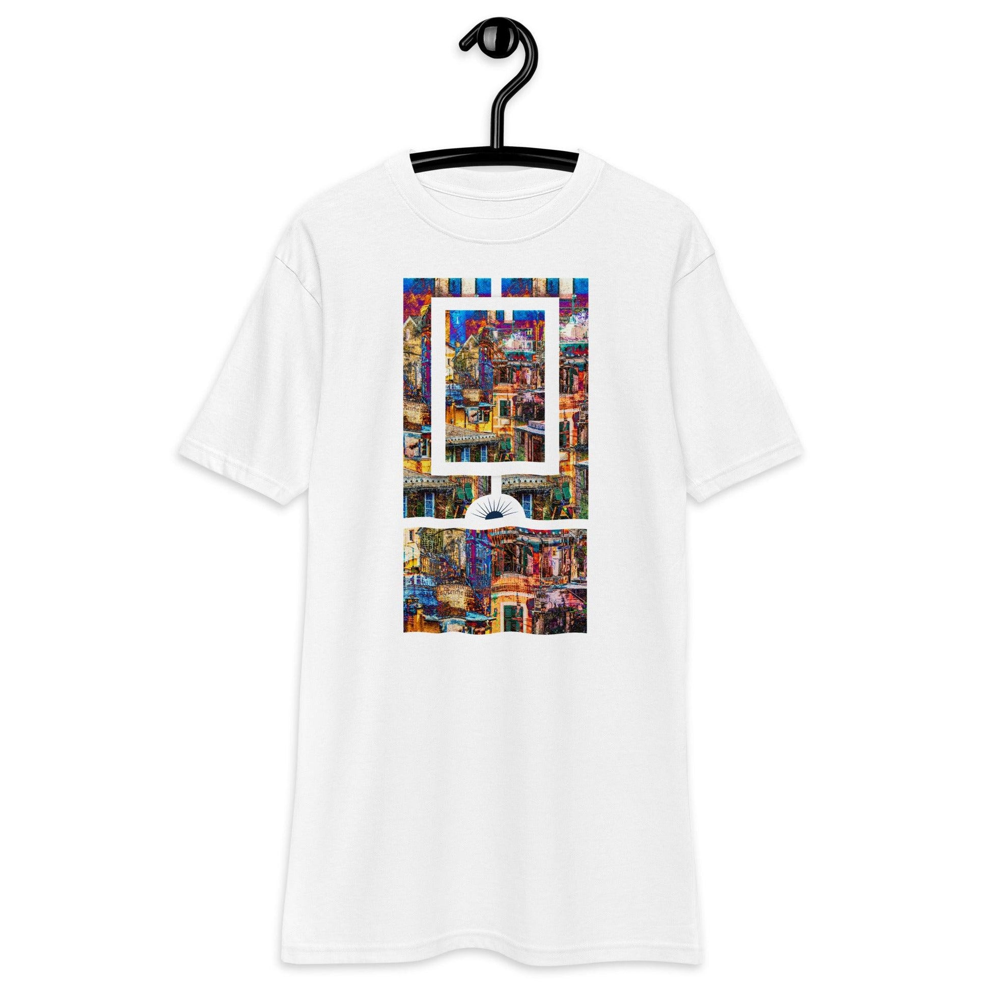 Men’s Premium Heavyweight Tee-Sunday Afternoon Collage - Elementologie