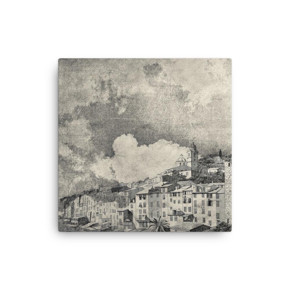 Canvas Print-Italian Town - Elementologie