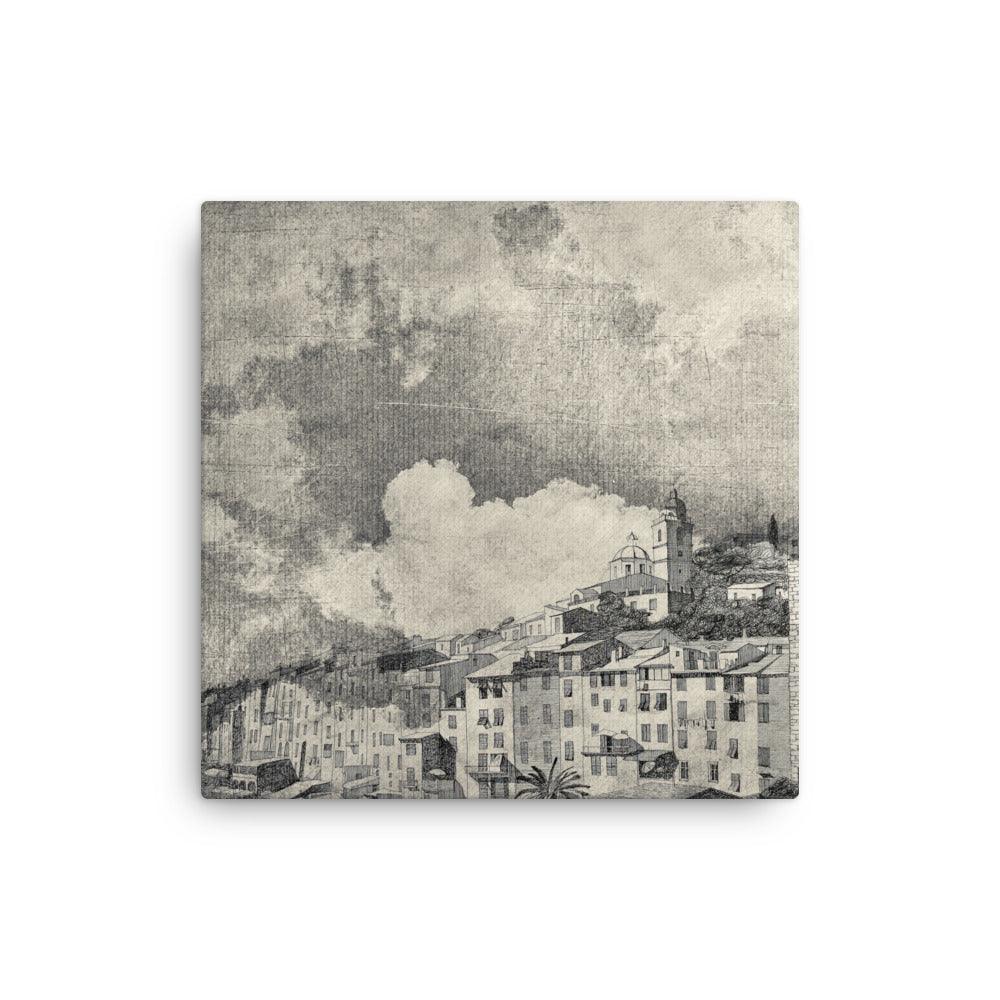 Canvas Print-Italian Town - Elementologie