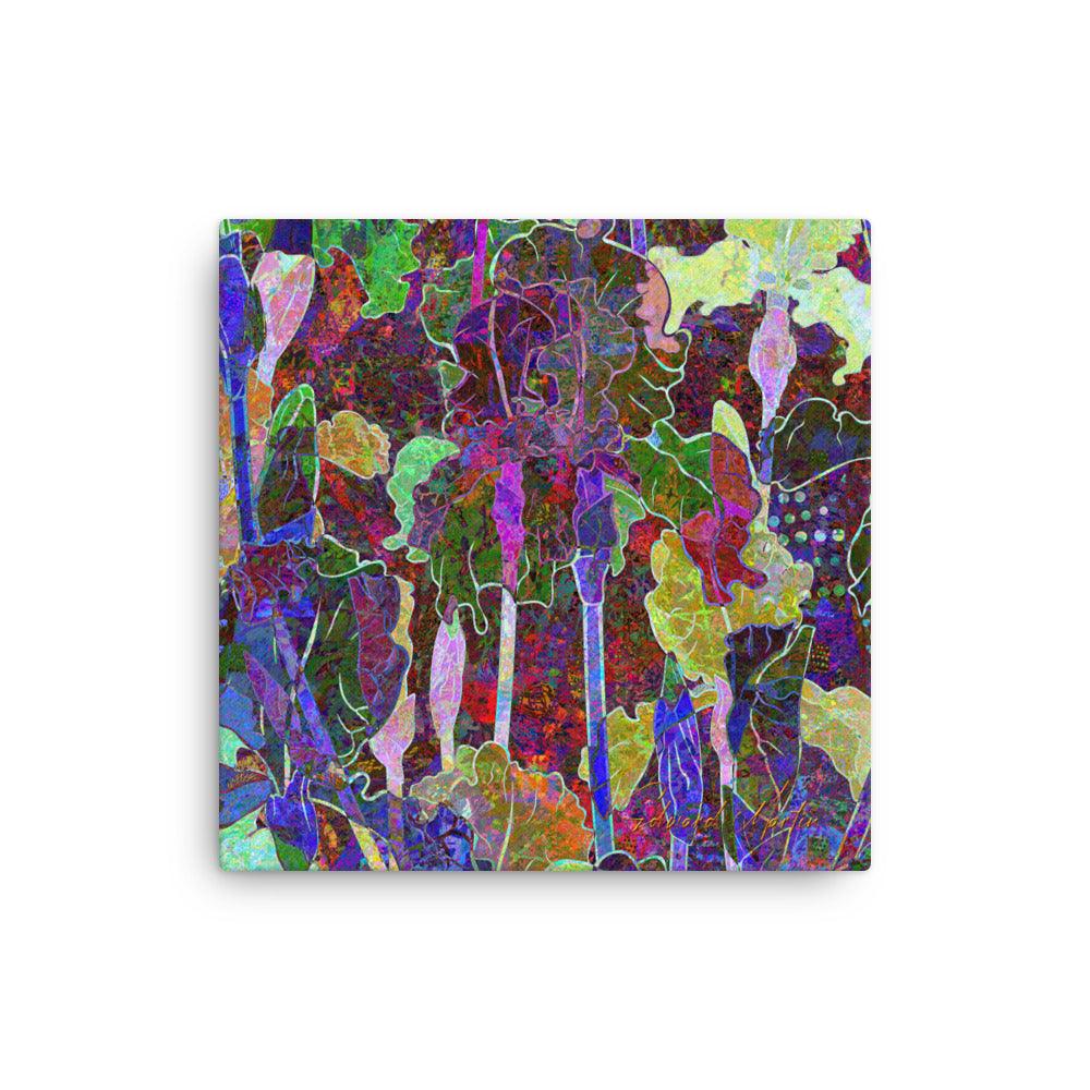 Canvas Print-Iris Garden - Elementologie