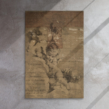 Canvas Print-Cherubs - Elementologie