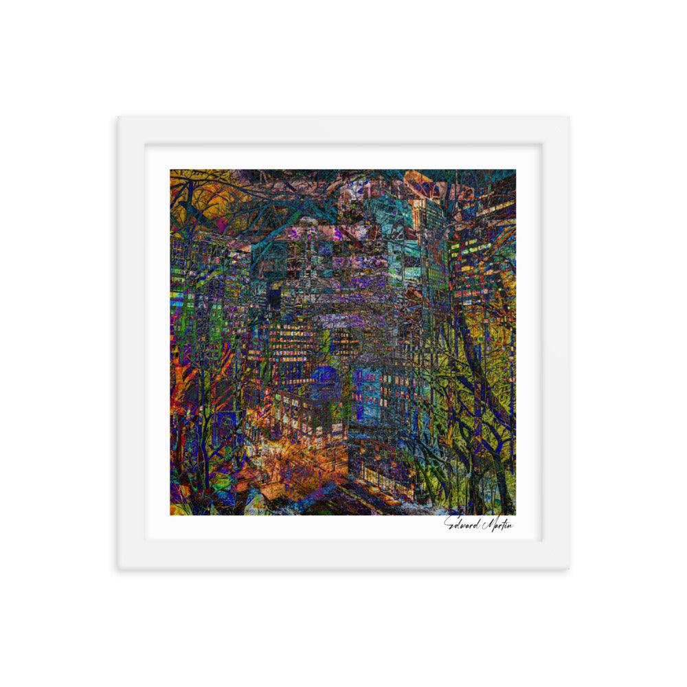 Framed Print-Abstract No. 346 - Elementologie