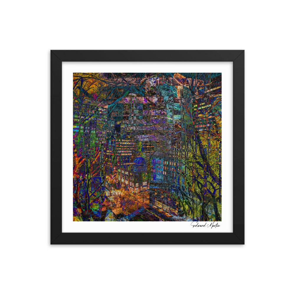 Framed Print-Abstract No. 346 - Elementologie