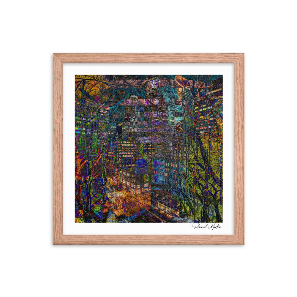 Framed Print-Abstract No. 346 - Elementologie