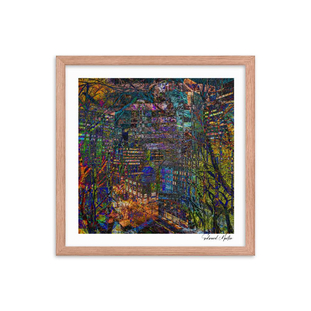 Framed Print-Abstract No. 346 - Elementologie