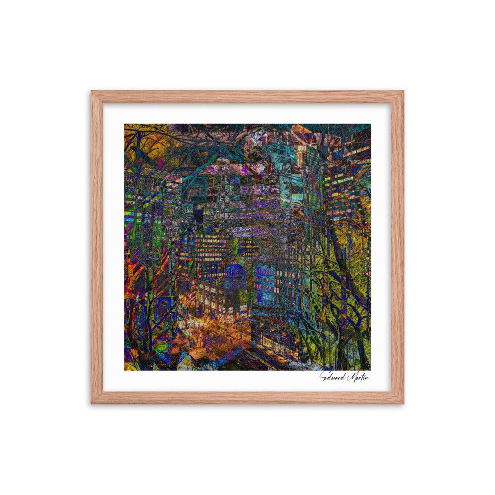 Framed Print-Abstract No. 346 - Elementologie