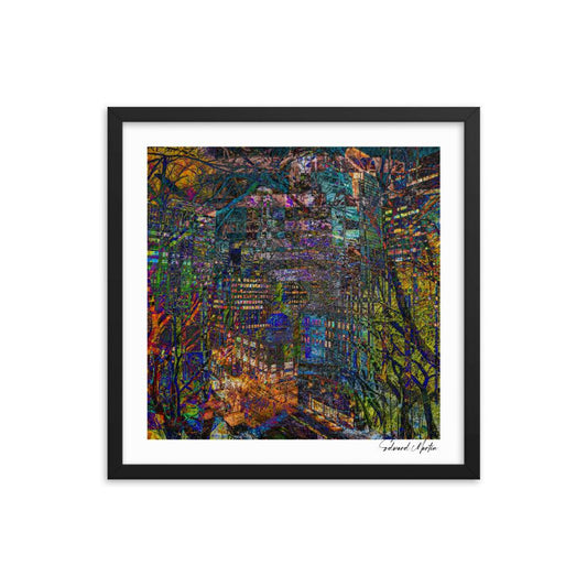 Framed Print-Abstract No. 346 - Elementologie