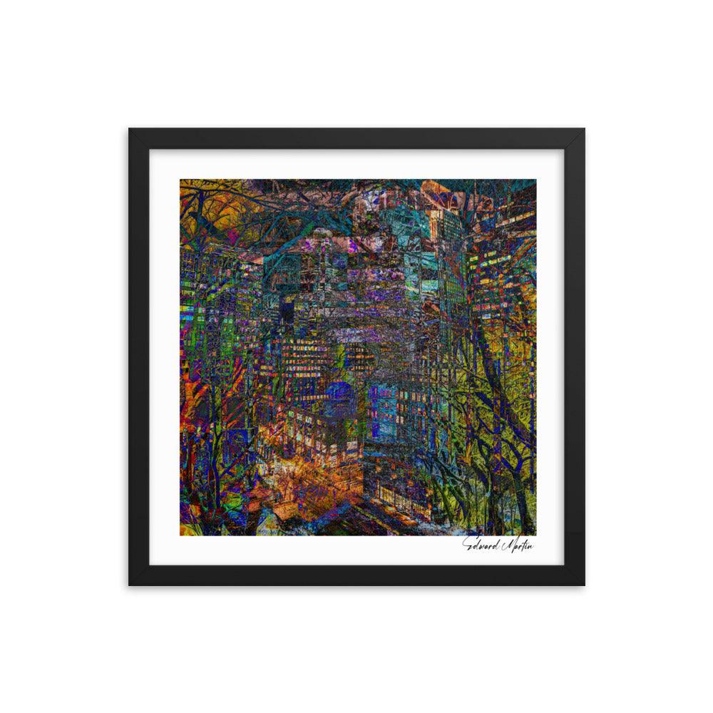 Framed Print-Abstract No. 346 - Elementologie