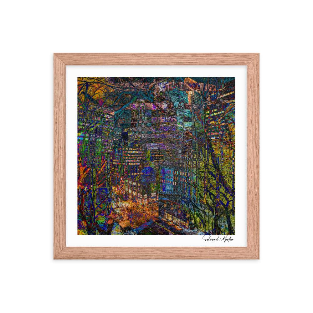 Framed Print-Abstract No. 346 - Elementologie