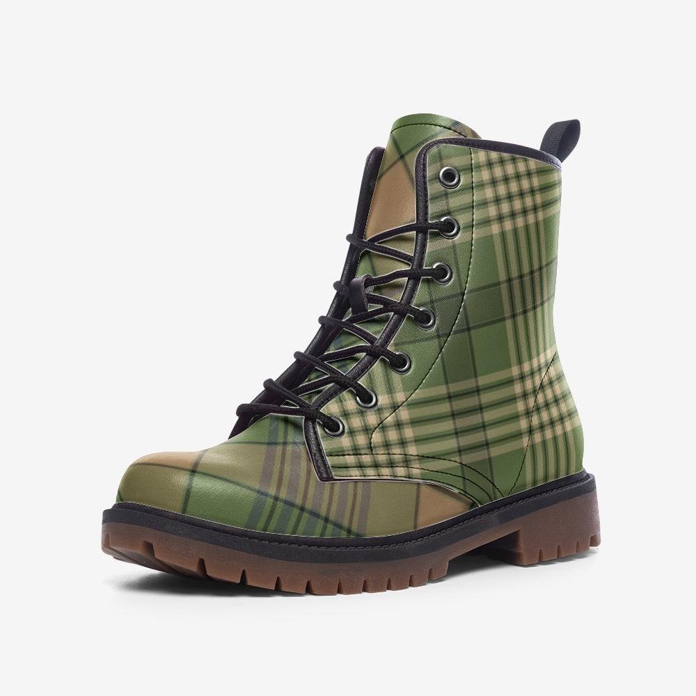 Unisex Boots- Forest Plaid - Elementologie