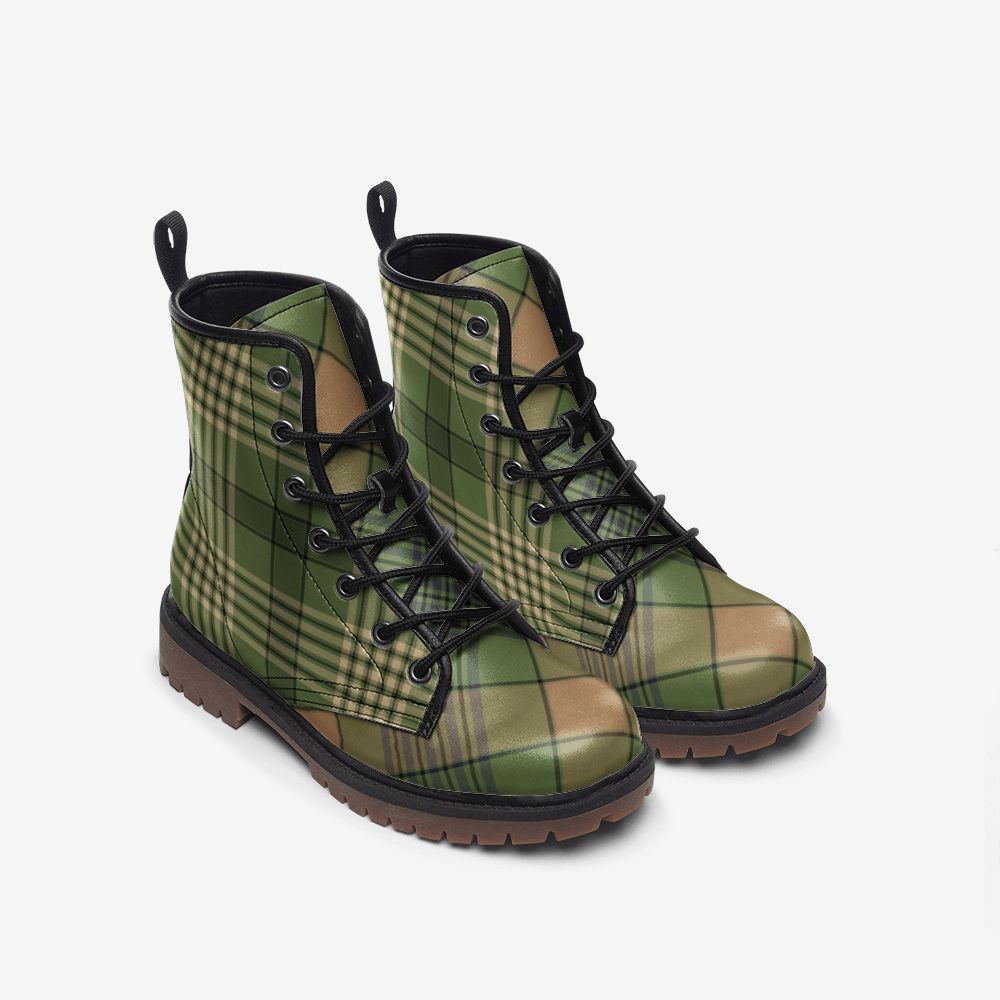 Unisex Boots- Forest Plaid - Elementologie