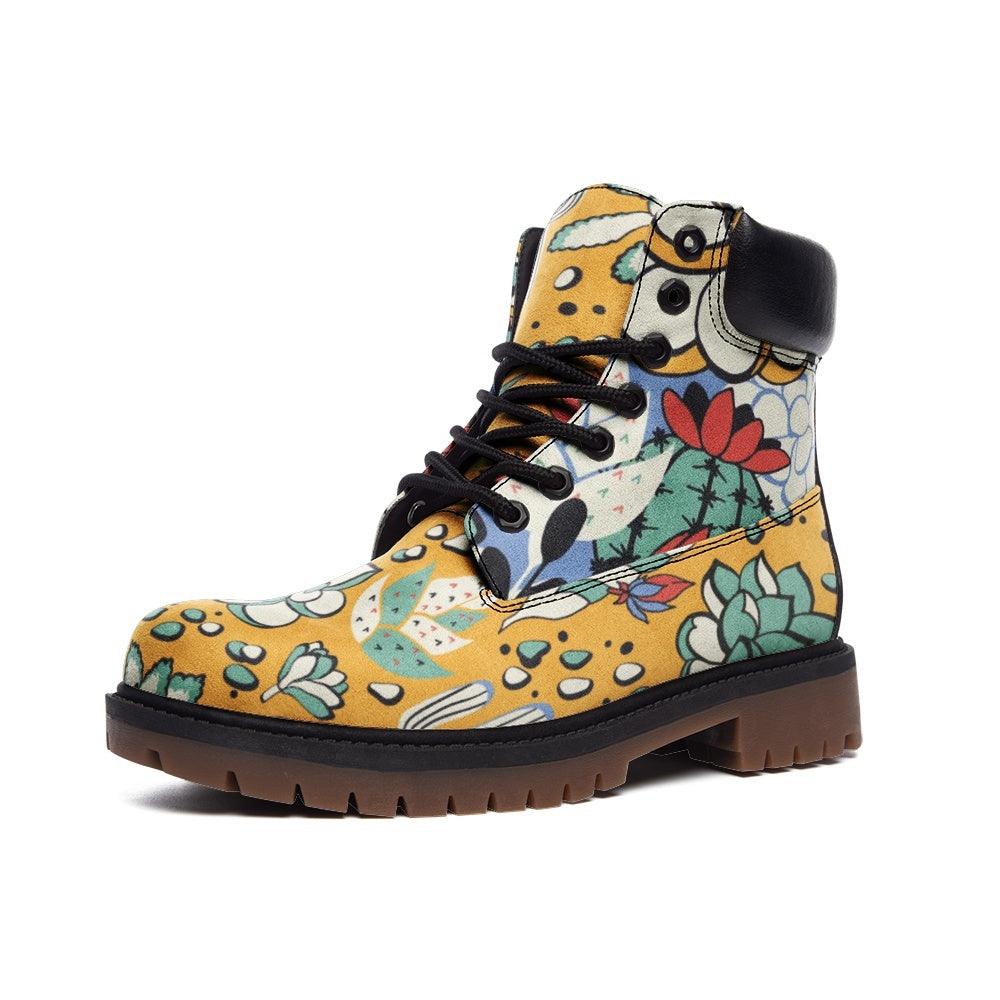 Unisex Boots-Southwest Succulents - Elementologie