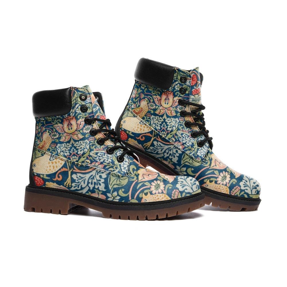 Unisex Boots-William Morris-Strawberry Thief - Elementologie