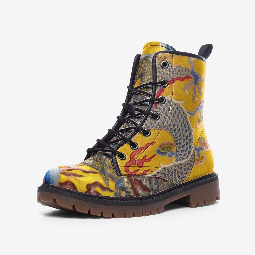 Unisex Boots-Japanese Dragon - Elementologie