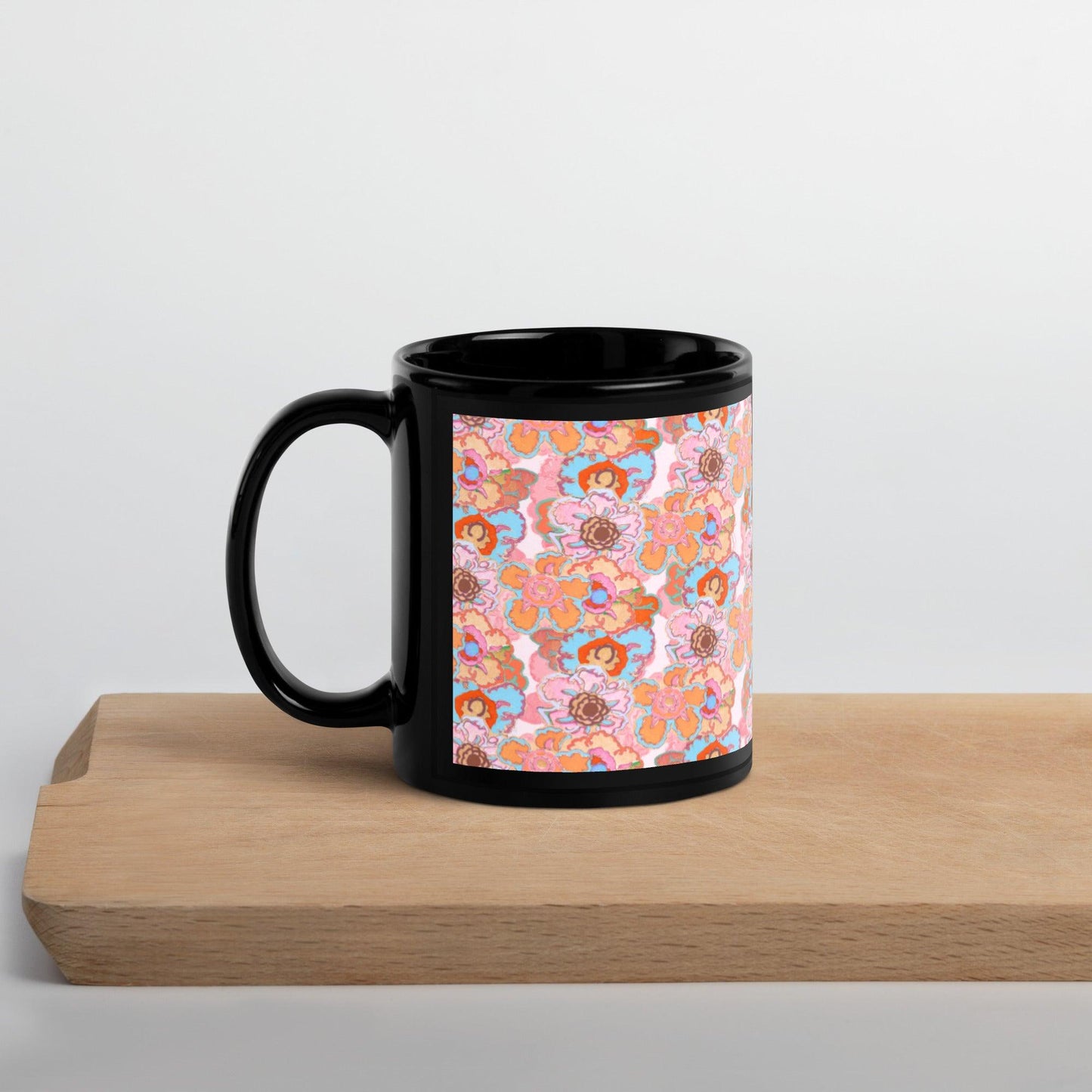 Coffee Mug-Art Deco Floral - Elementologie