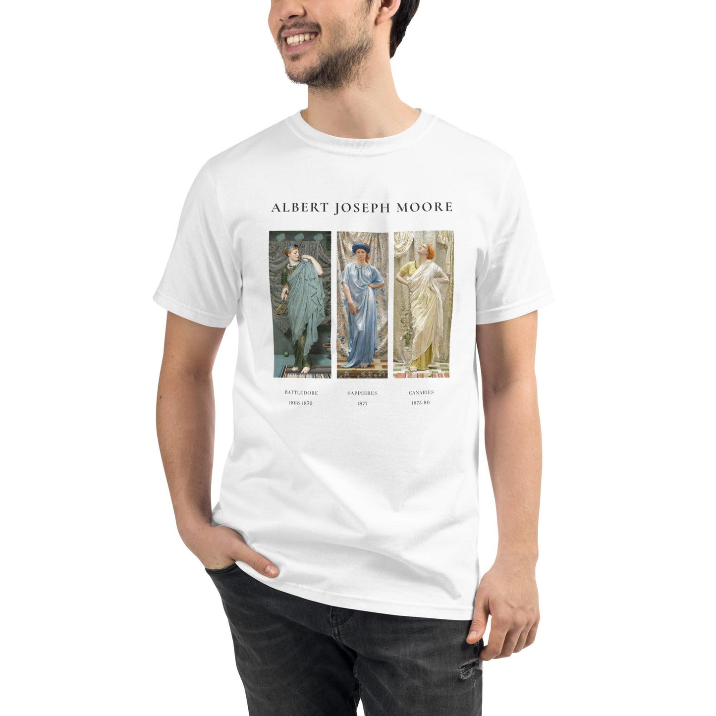 Organic T-Shirt-Albert Joseph Moore - Elementologie