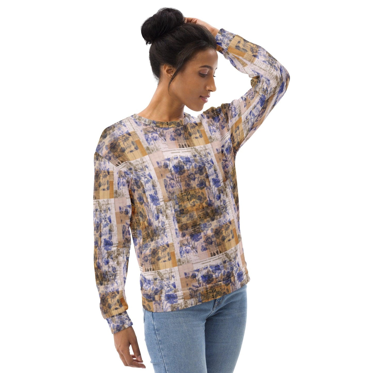 Unisex Sweatshirt-Blue Meadows - Elementologie