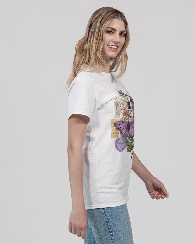 Women's Ultra T-Shirt- Lavender Collage - Elementologie