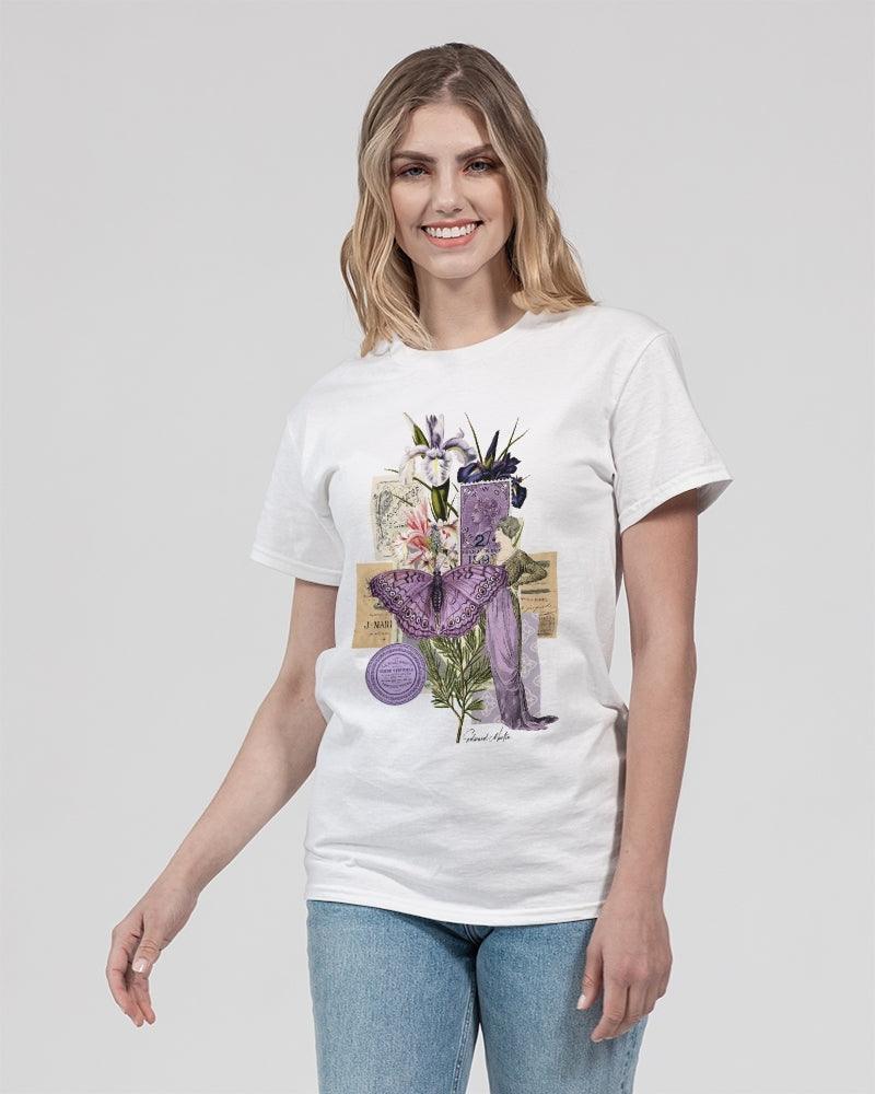 Women's Ultra T-Shirt- Lavender Collage - Elementologie