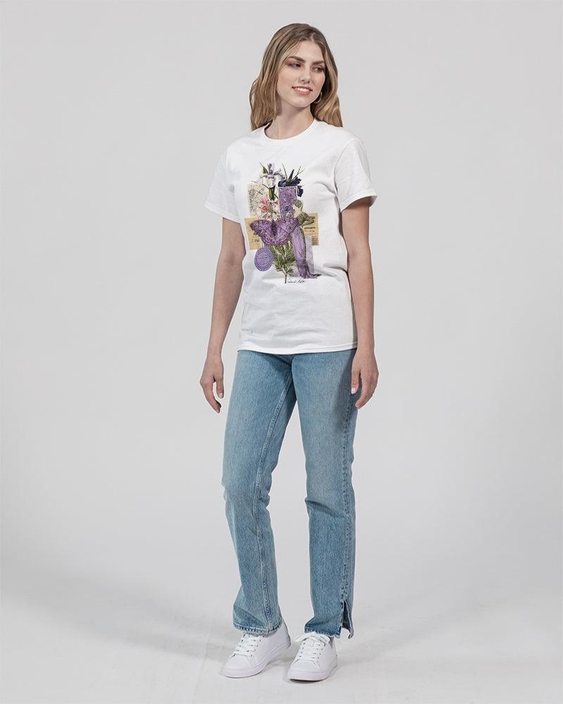 Women's Ultra T-Shirt- Lavender Collage - Elementologie