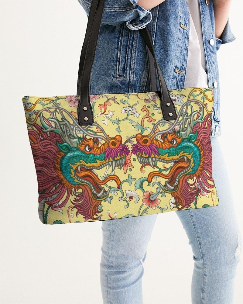 Stylish Tote-Double Dragon - Elementologie