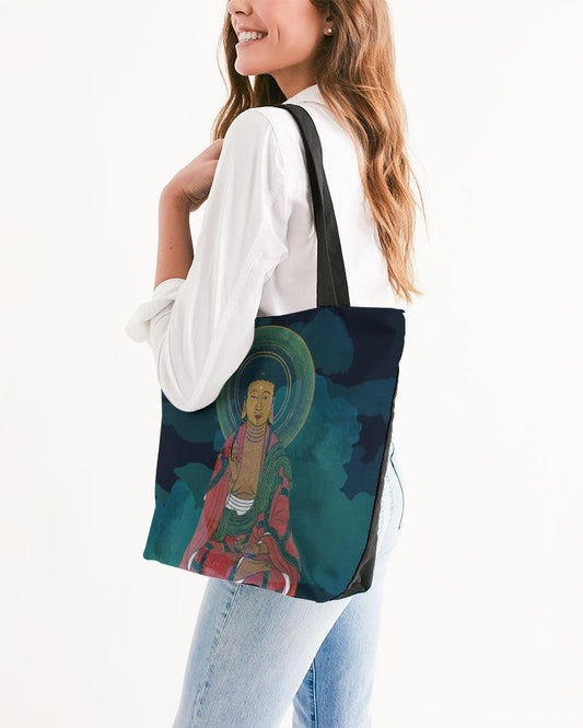 Canvas Zip Tote-Buddha - Elementologie