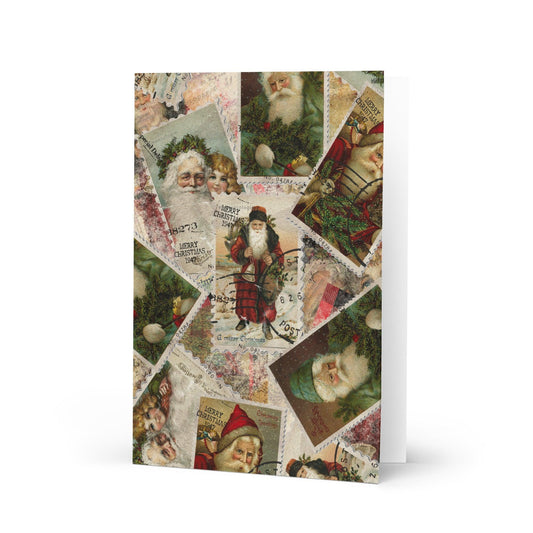 Blank Note Card-Saint Nicholas Collage - Elementologie