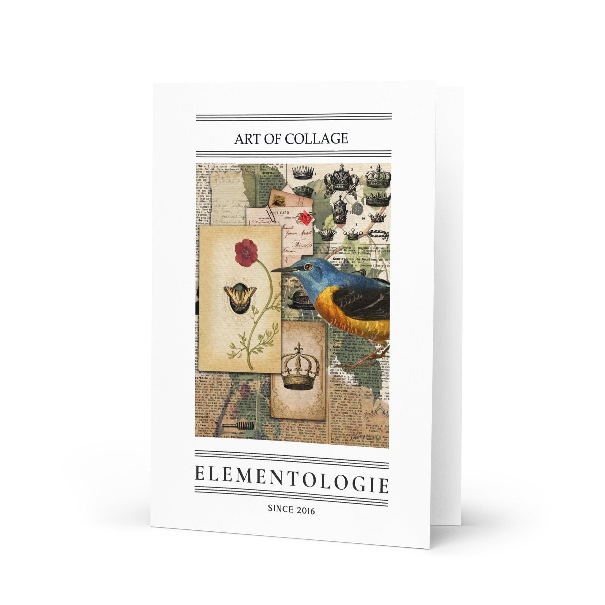 Blank Note Card-Wonderful World - Elementologie