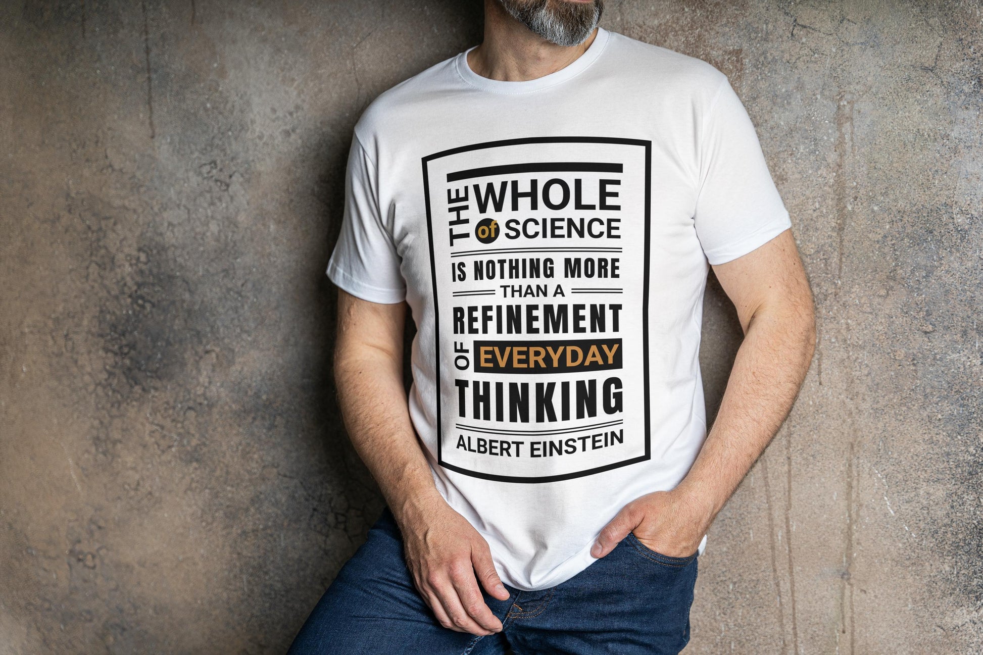 Men's Ultra T-Shirt- Einstein - Elementologie