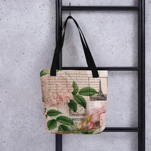 Tote Bag-French Rose - Elementologie